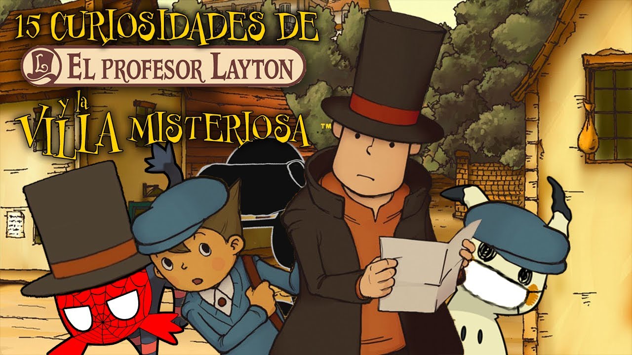 15 Curiosidades de El Profesor Layton y La  Villa Misteriosa