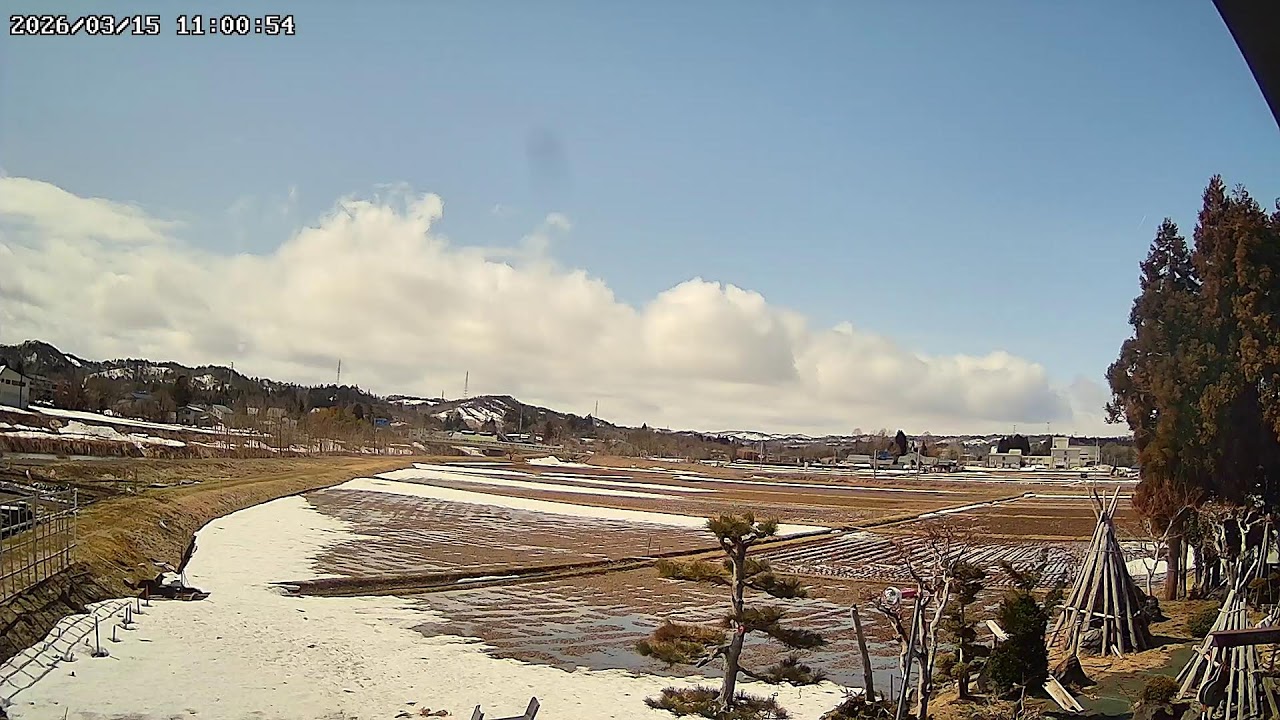 山形県東置賜郡川西町上小松ライブカメラ Yamagata Higashiokitama Live camera.world.cam