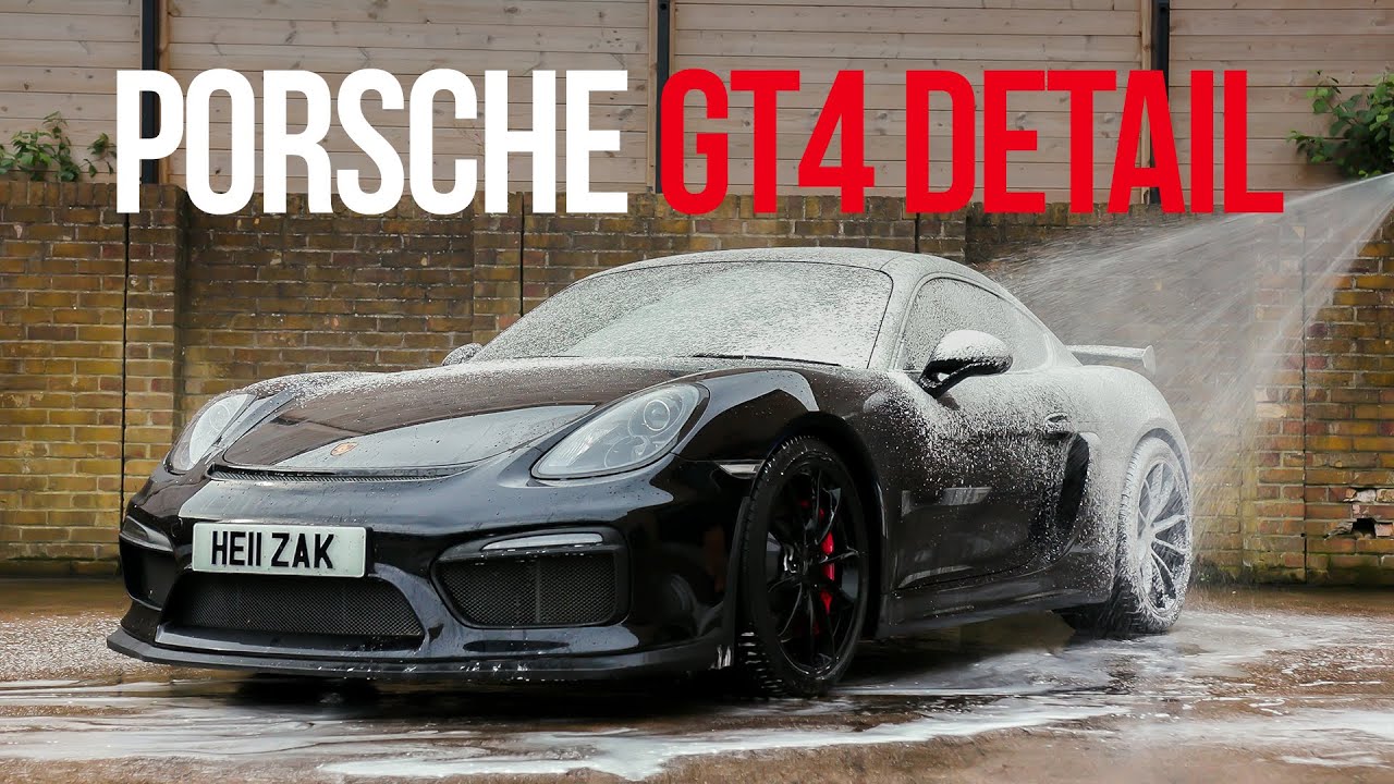 The Black Mirror! 2016 Porsche Cayman GT4 Detail & Ceramic Coat