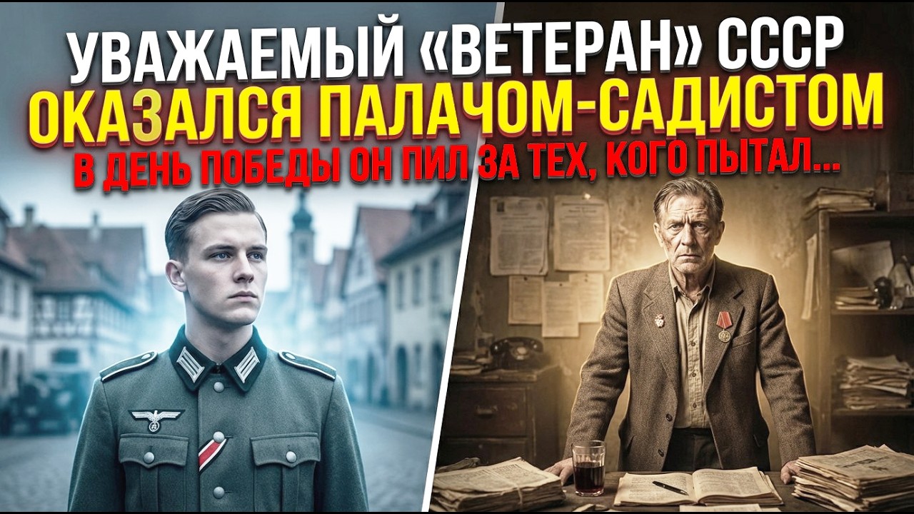 Уважаемый «ветеран» оказался ПАЛАЧОМ-САДИСТОМ СС! Как самый жестокий полицай СССР водил за нос КГБ!