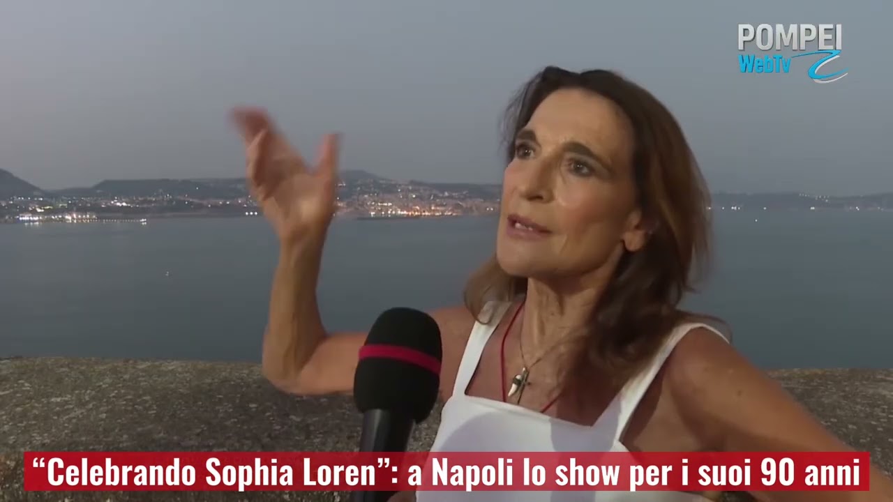“Celebrando Sophia Loren”: a Napoli lo show per i suoi 90 anni