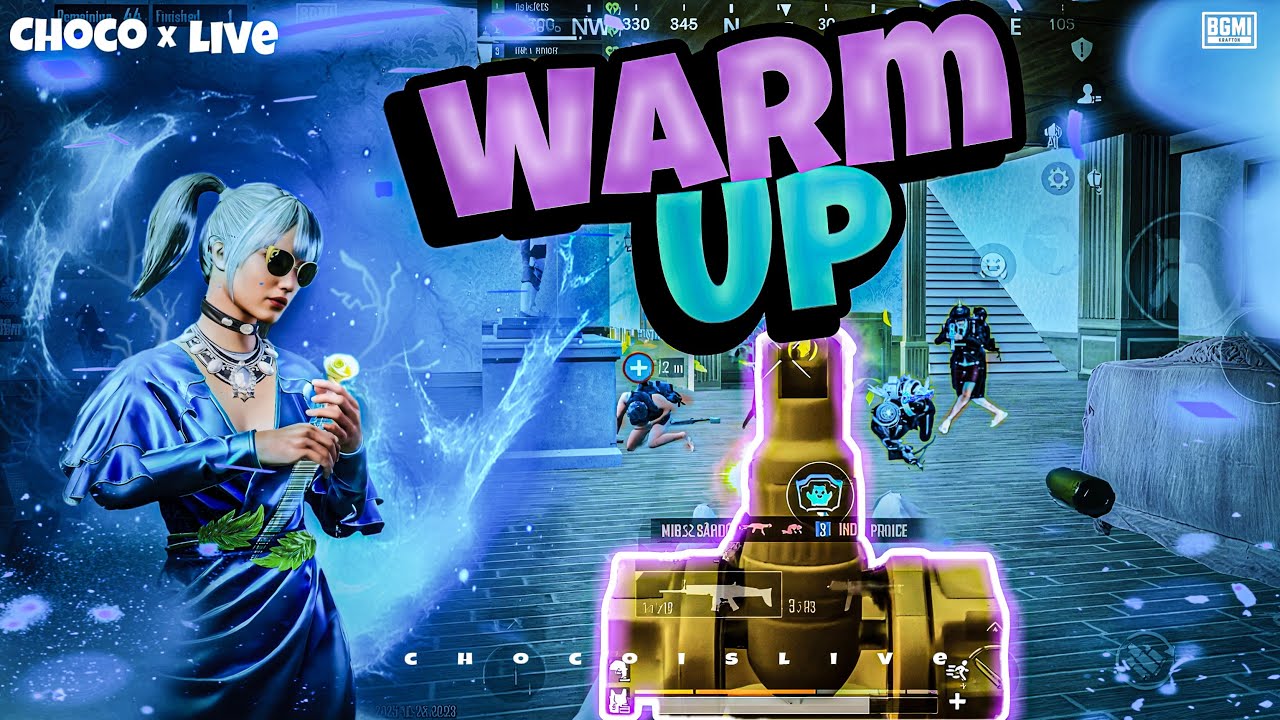 Bgmi Warm up gameplay 🔥🥶#pubgmobile #pubg #bgmi #video #gaming #esportes 