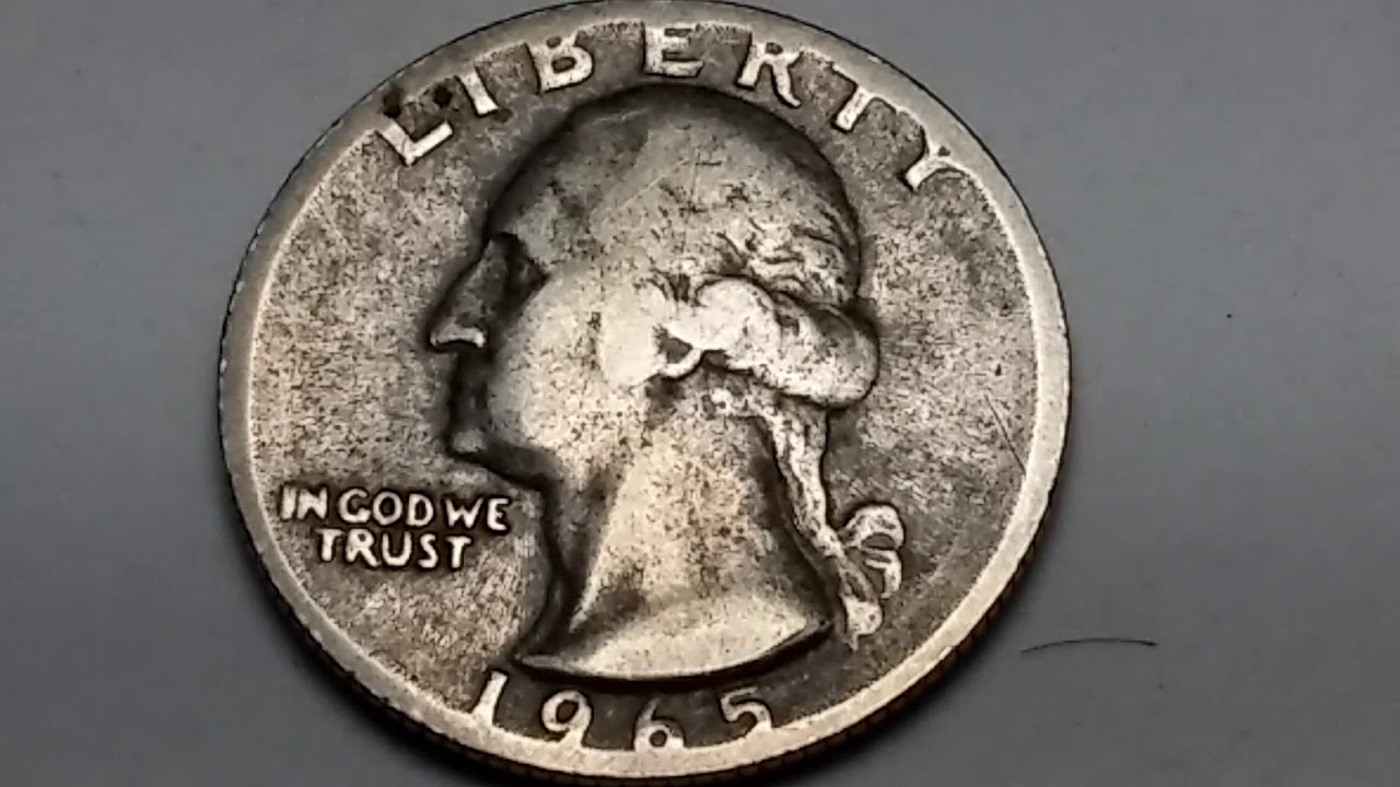 25   CENTAVOS  DE   1965  NO.S   PROOF    CON   ERROR