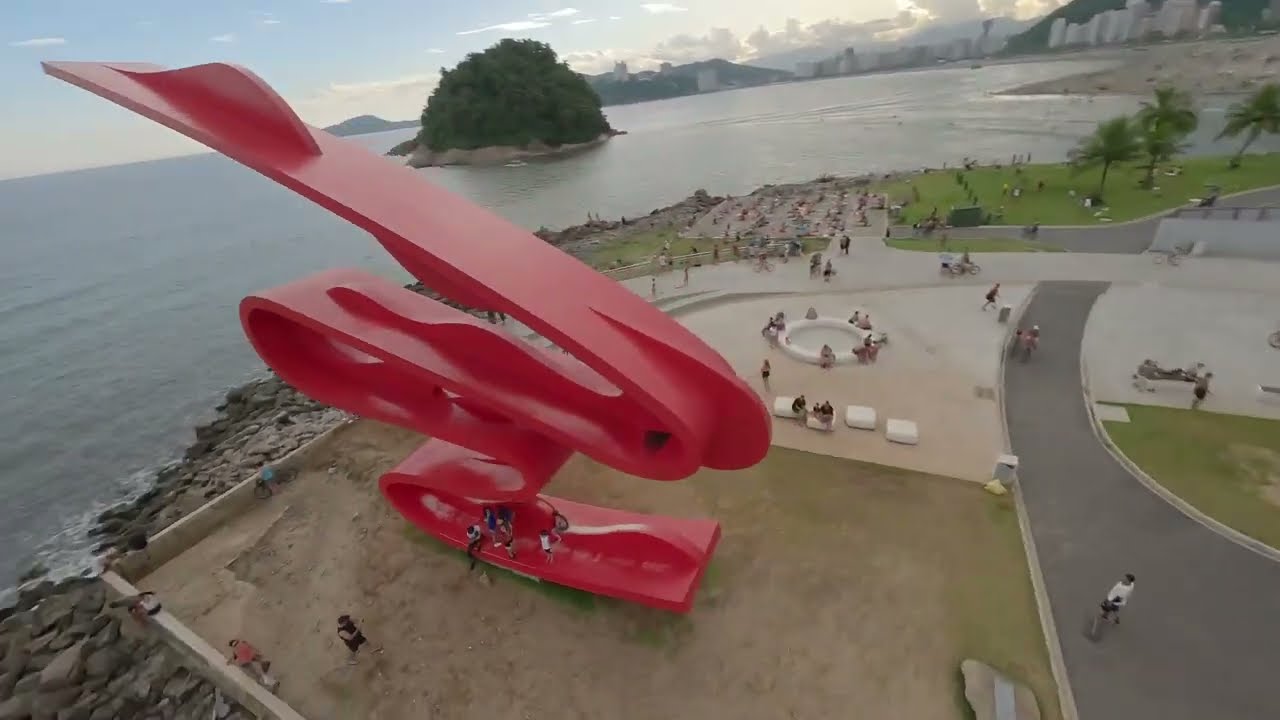 Explore a CIDADE de SANTOS como NUNCA ANTES, Drone FPV