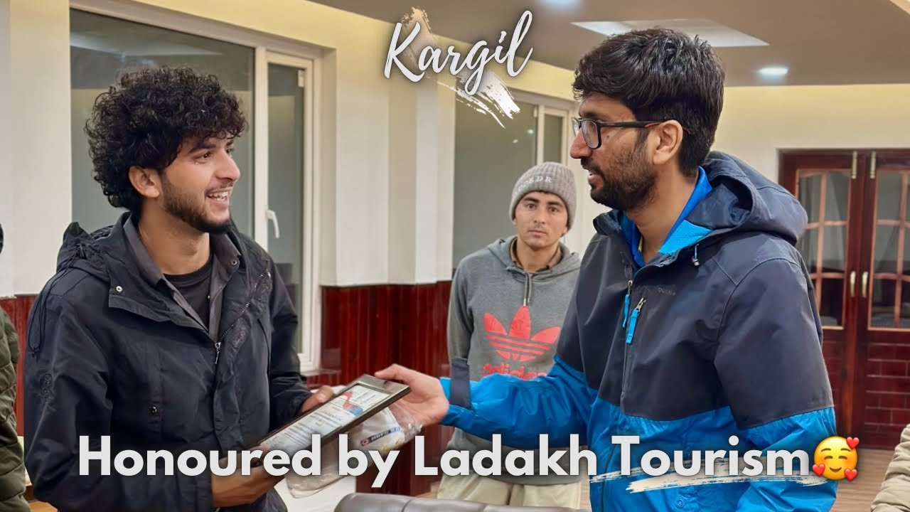 Honoured by Ladakh Tourism | Award Moment for Suru Festival 2025 / IRSHAD MANZOOR