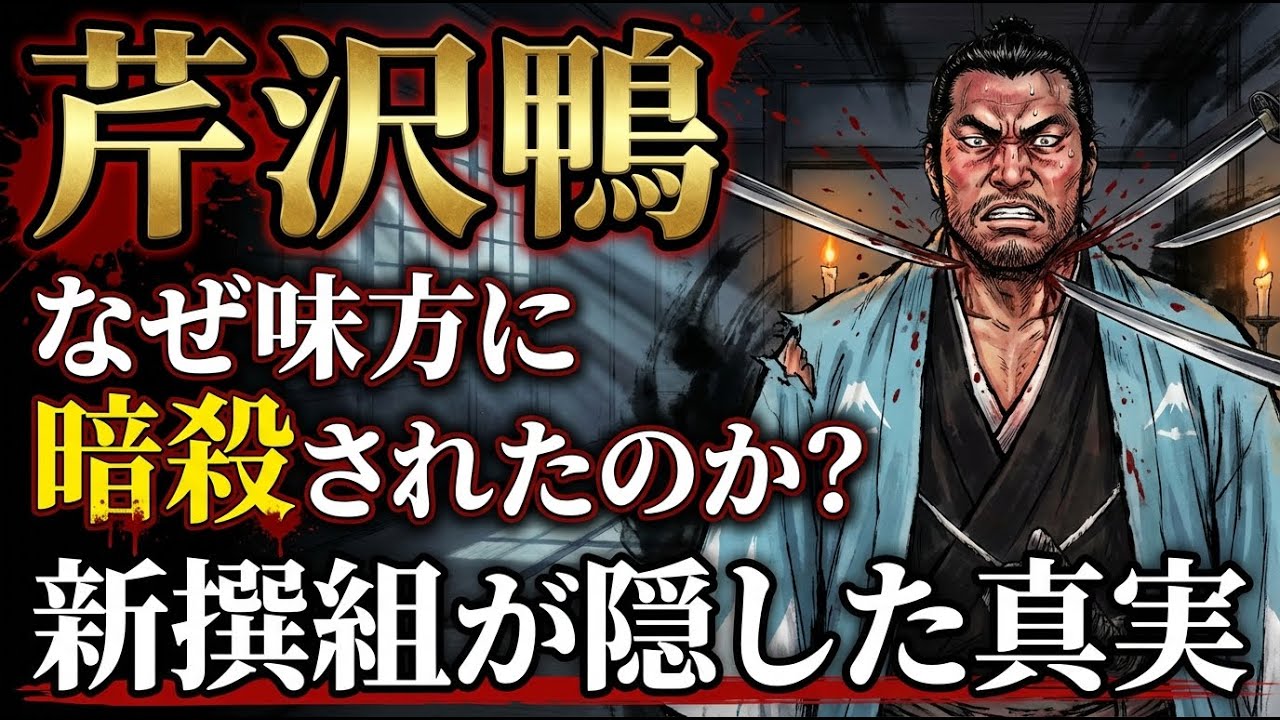 【新撰組】芹沢鴨｜なぜ味方に暗殺されたのか？新撰組が隠した真実 #新撰組 #芹沢鴨 #幕末 #土方歳三 #近藤勇 #暗殺 #歴史 #日本史
