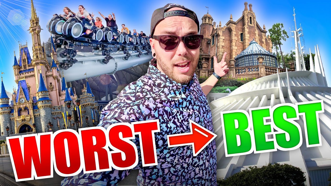 BRUTALLY HONEST MAGIC KINGDOM Ride Ranking | WORST to BEST😬
