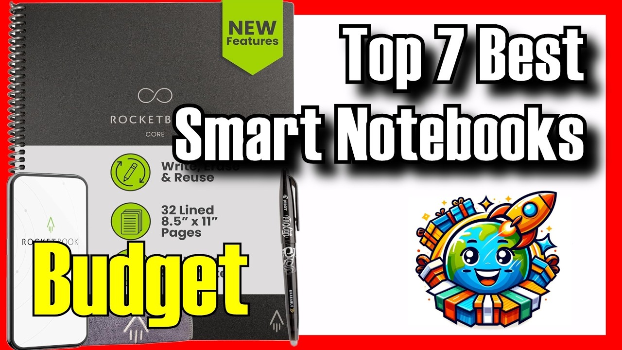 📘🔥 The 7 BEST BUDGET Smart Notebooks on Amazon [2025]✅[Value for Money] For Students