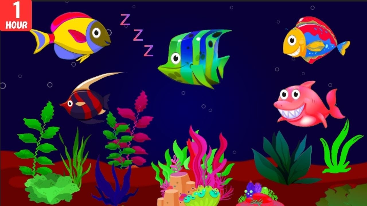 Magical Underwater Dream Journey with Soft Fish Lullaby Music  Calming Sleep Sounds for Babies & New