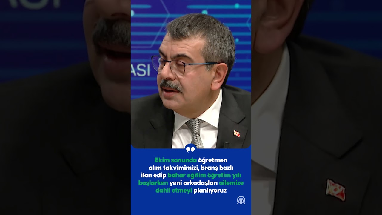 &Ouml;ğretmen ataması ne zaman? | Milli Eğitim Bakanı Tekin AA Edit&ouml;r Masası'na konuk oldu