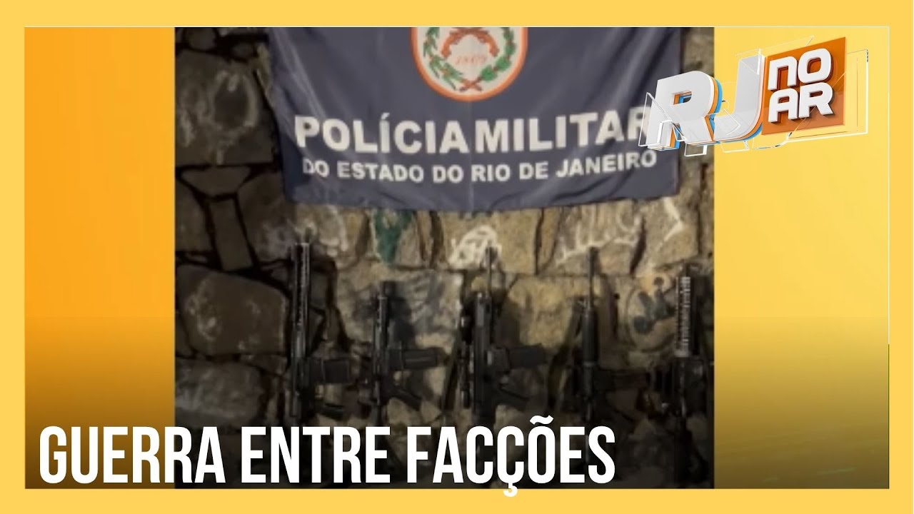 SEIS PRESOS E FUZIS APREENDIDOS NO MORRO DO FUBÁ I GUERRA ENTRE FACÇÕES