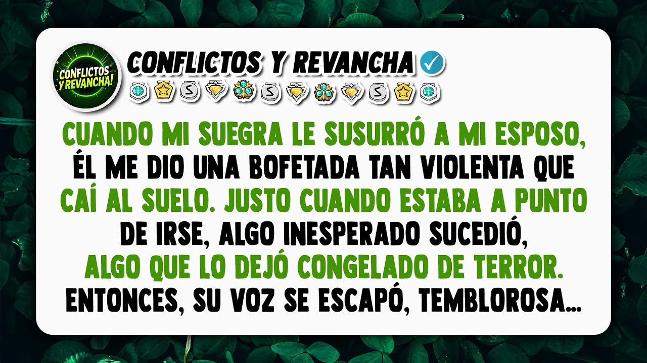Mi esposo me golpeó después de que su madre habló, pero lo que vio a continuación lo destrozó por...