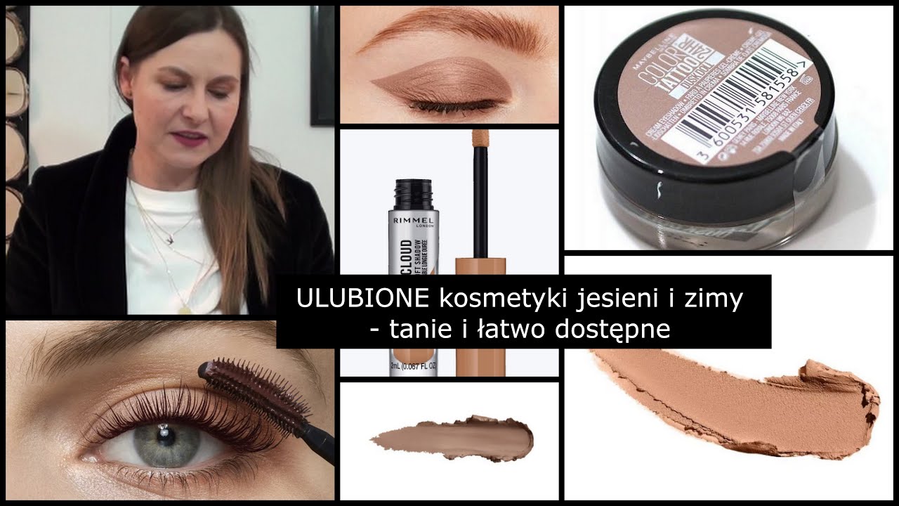 Ulubieńcy jesieni i zimy - tanie i łatwo dostępne kosmetyki | Kasia D