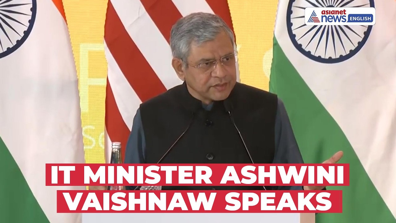 ‘AI-Driven Future’ — IT Minister Ashwini Vaishnaw Highlights India’s Big Tech Push