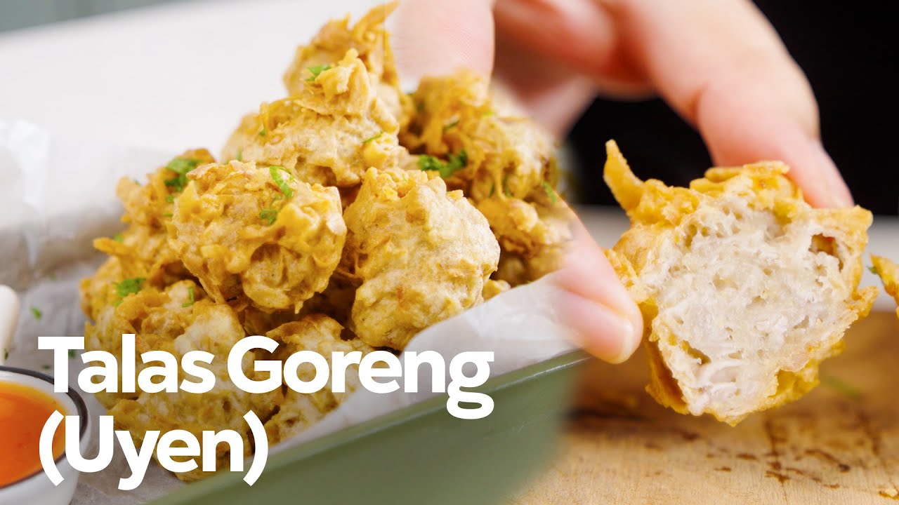 YANG SUKA JAJAN DEPAN SEKOLAH ! RESEP TALAS GORENG ( UYEN )