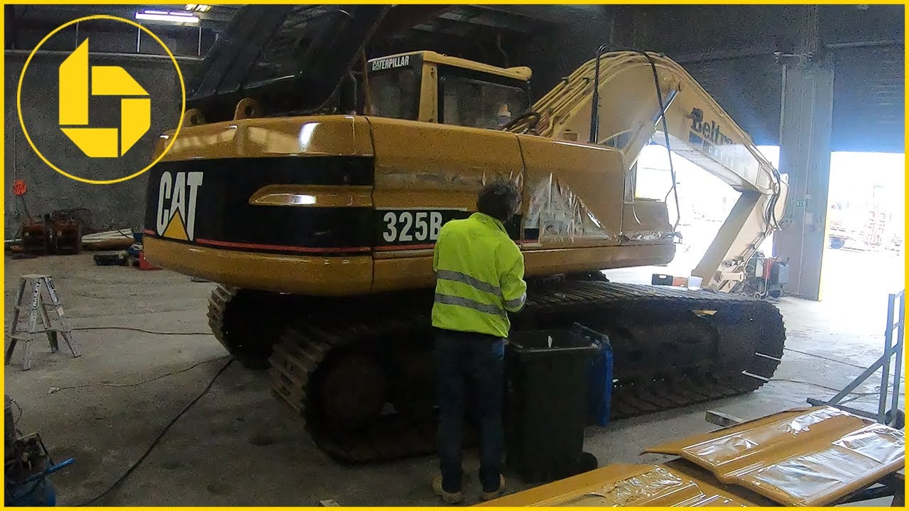 Restoring our 1996 Caterpillar 325BL Excavator