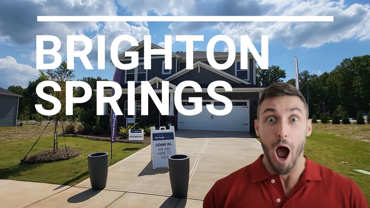 🏡 Brighton Springs от Meritage Homes | Новые дома в Йорке, Южная Каролина