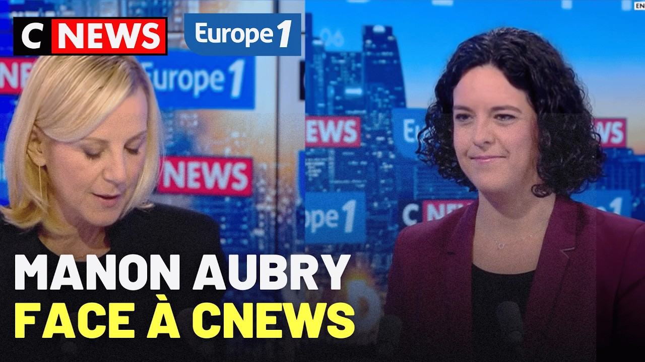 Manon Aubry face à CNEWS !