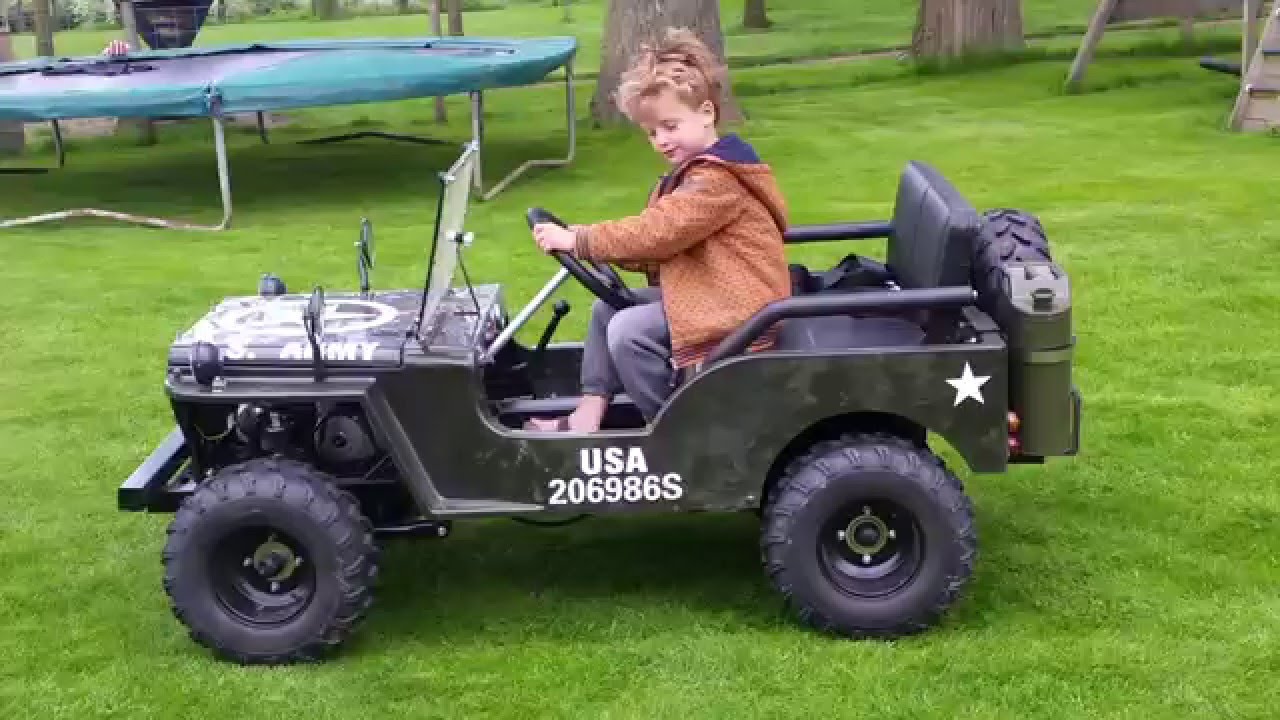 JEEP WILLY 150CC 3 SPEED PLUS RETURN WITH SHOCKS