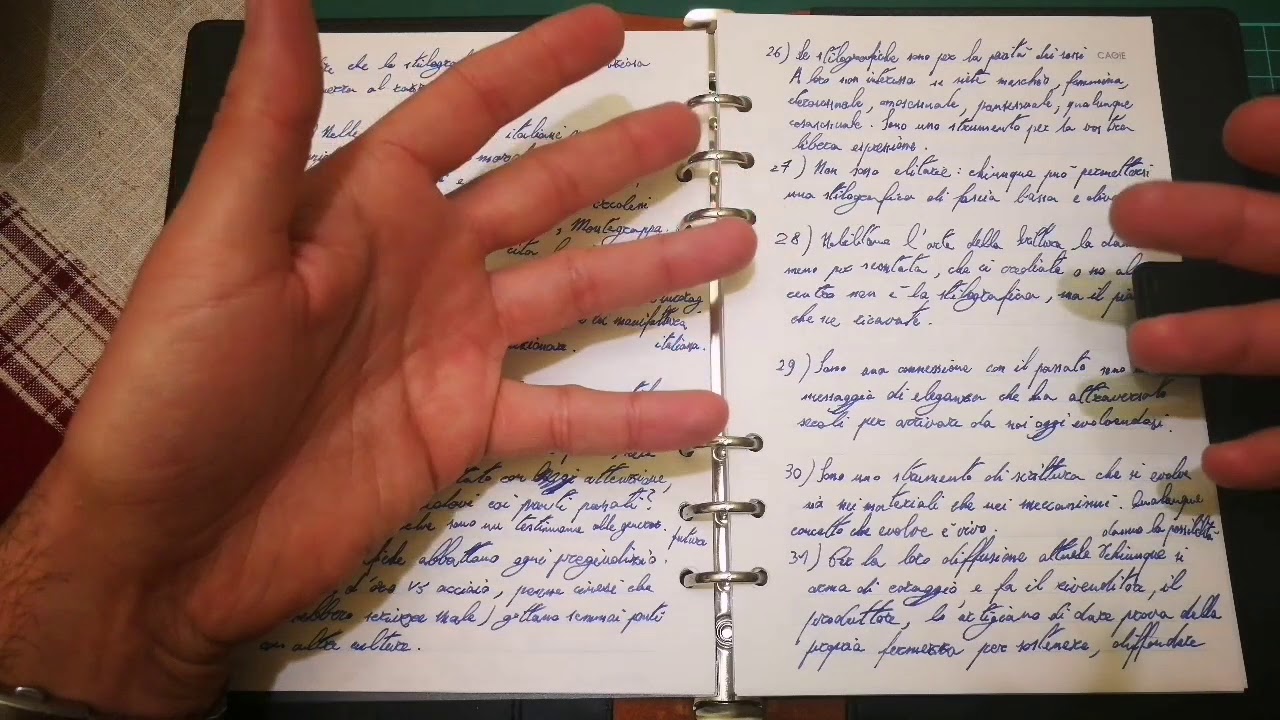 Altri 35 motivi per usare le stilografiche.