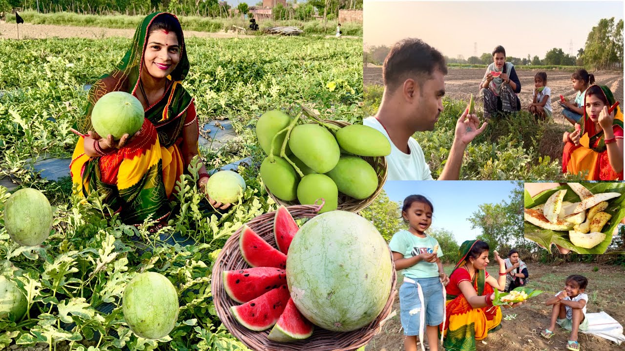 (My village🌳daily morning🌅to evening routine)गांव🏡का असली सुकून देखते ही मुँह में पानी😋आ जायेगा