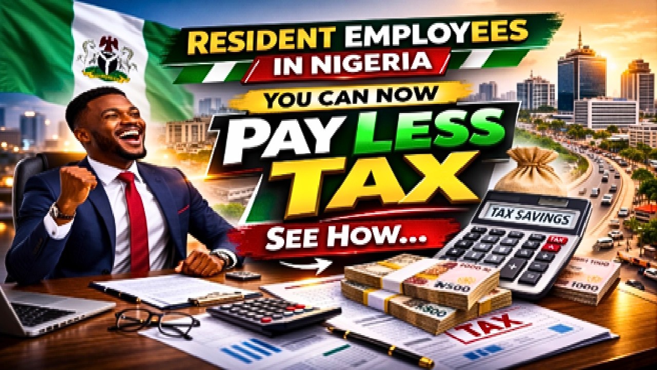 Resident Employees In Nigeria, You Can Now Pay Less Tax, See How