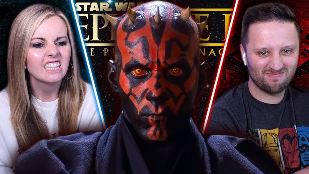 WE LOVE DARTH MAUL! - Star Wars: Episode I - The Phantom Menace Movie First Watch Reaction