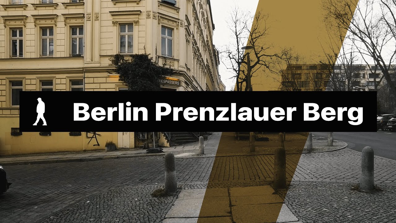Berlin, Prenzlauer Berg 🇩🇪 - Walking Tour on Fehrbelliner Straße | Outside Walker