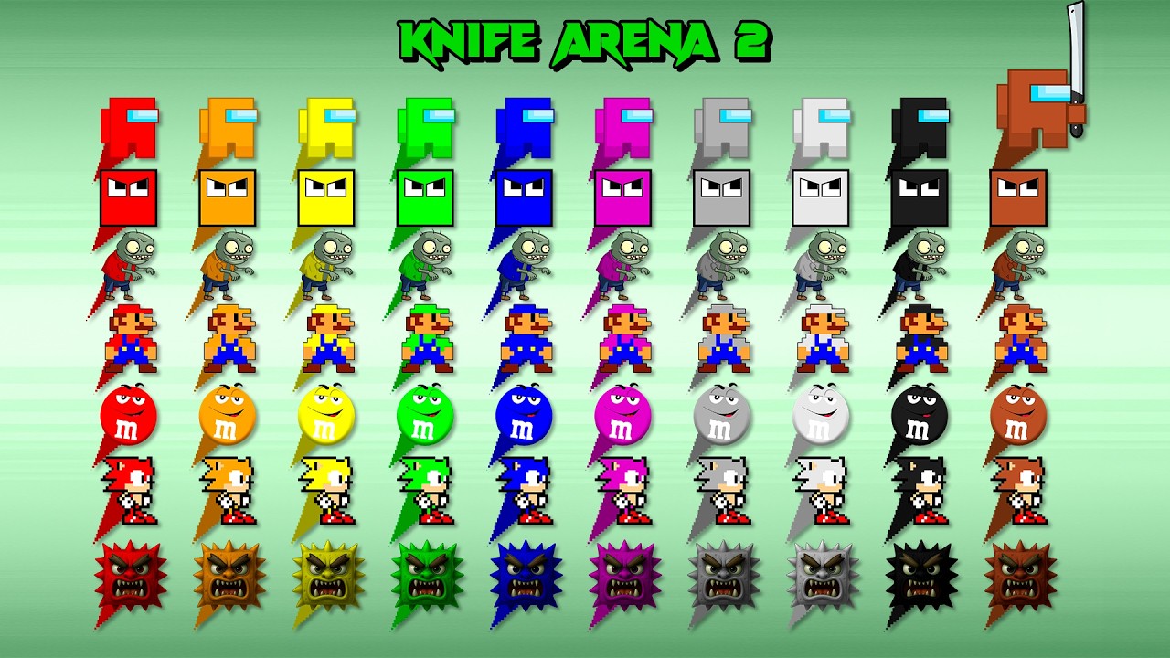 Knife Arena 2 - 80 Players 1 Knife | Square League