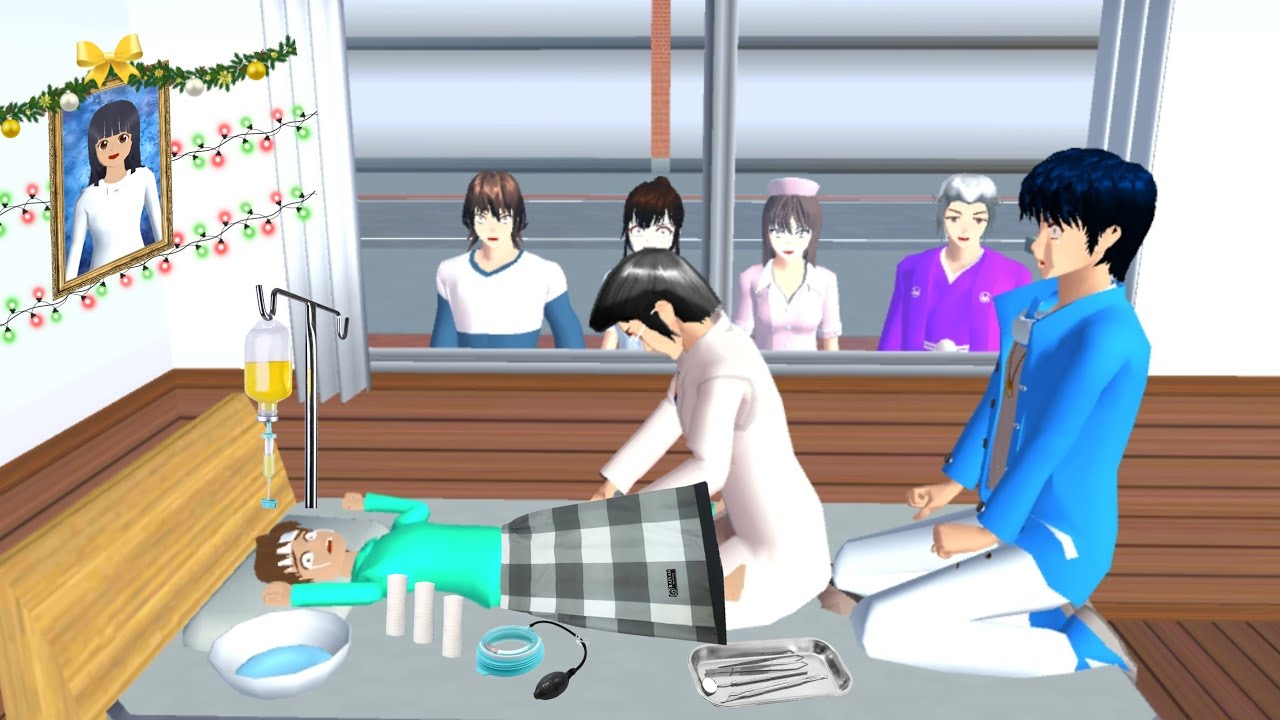 LAGI SAKIT PANAS LANGSUNG DI SUNAT || Drama Sakura School Simulator