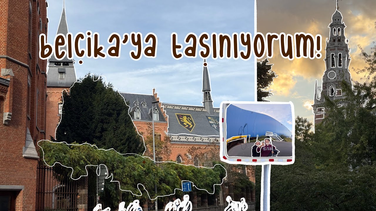 BELÇİKA’YA TAŞINIYORUM! | Yeni Ev Alışverişi, Üniversitem, Oturum İzni 🌟