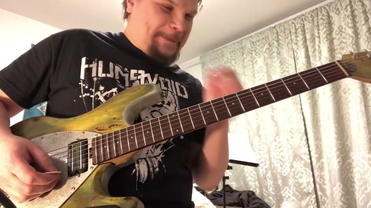Janne Vaatamoinen's guitar crash course 1: Toto - Rosanna guitar solo by mighty Luke