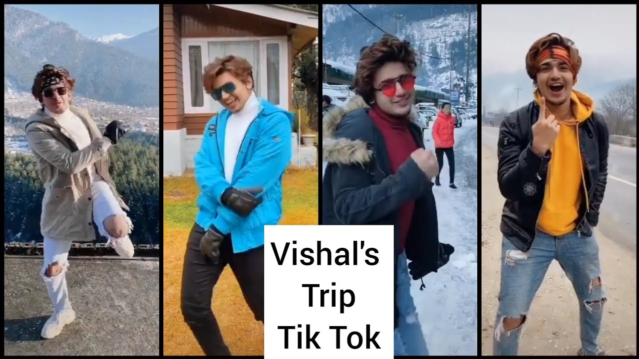 Vishal's Goa and Manali Trip Tik Tok