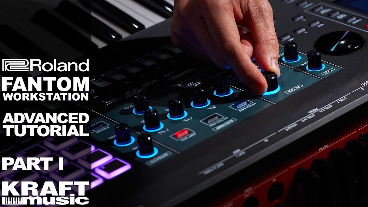 Музыкальная рабочая станция Roland Fantom — расширенное руководство со Скоттом Тиббсом, часть I