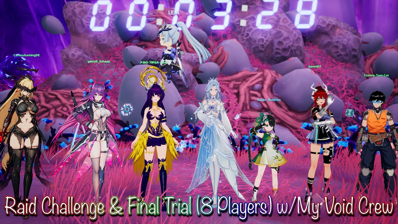 💜[25/6/2025] Day 1 Tower Of Fantasy Raid & Final Trial Hard Mode W/ Our Crew Void || PS5 4K Version💜