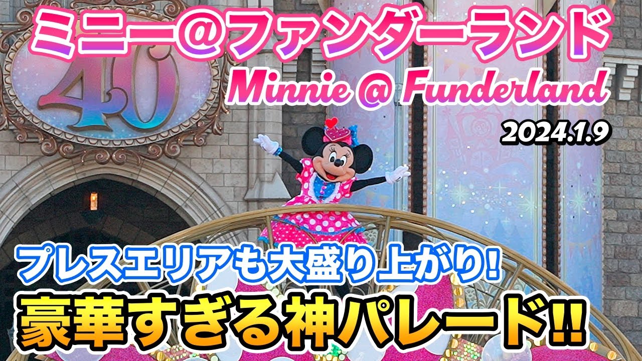 【城前・立ち見最前】パルパルーザ初日スニークDPA後方エリアから！【ディズニー】
