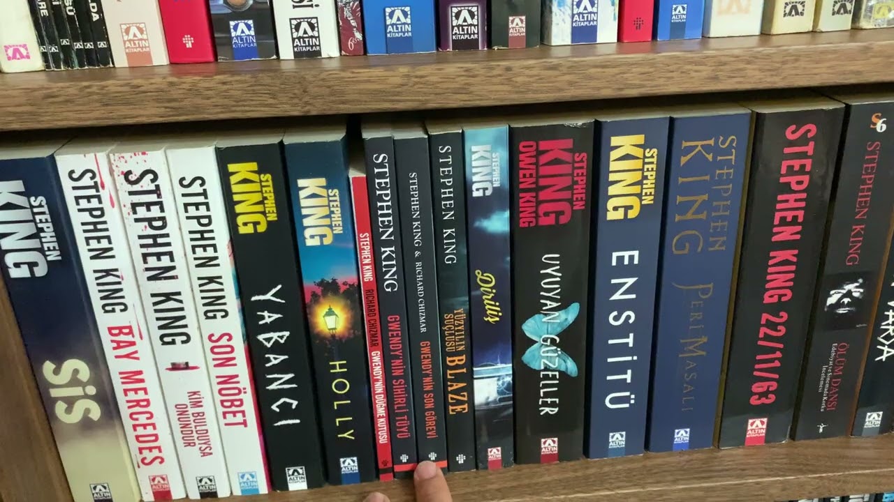 Stephen King külliyatı yapmak isteyenlere güncel liste. (Ağustos 2025)
