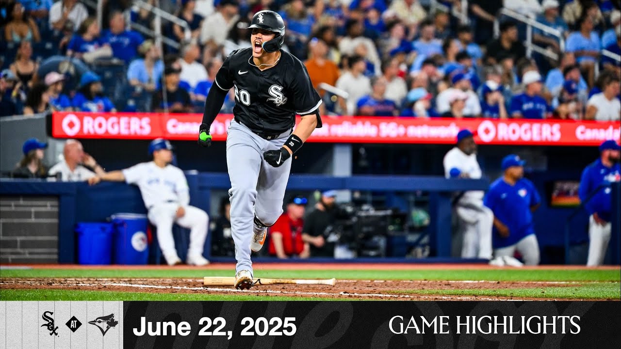 HIGHLIGHTS: Miguel Vargas' RBI Double Propels White Sox Over Blue Jays (6.22.25)