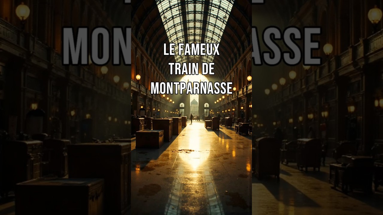 LE FAMEUX TRAIN DE MONTPARNASSE