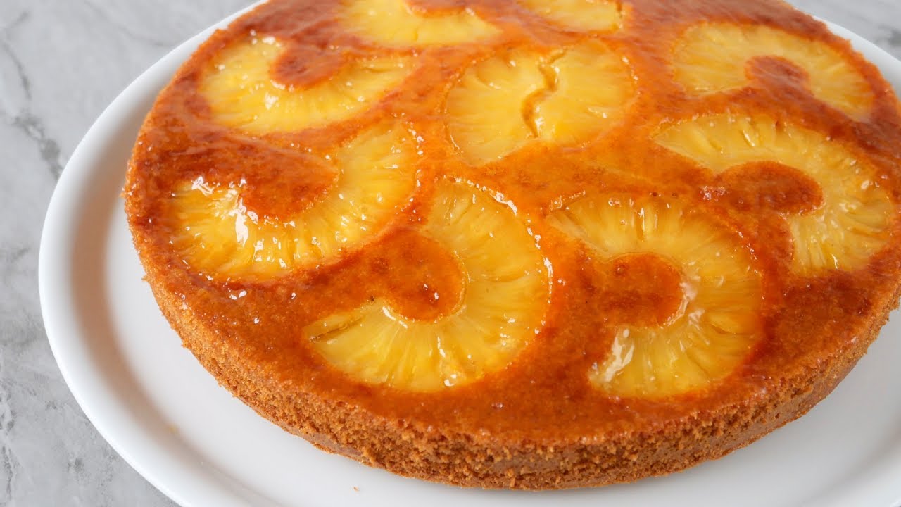 GÂTEAU RENVERSÉ à l’ANANAS 🍍 | Ultra Moelleux & Caramélisé (Recette Facile)