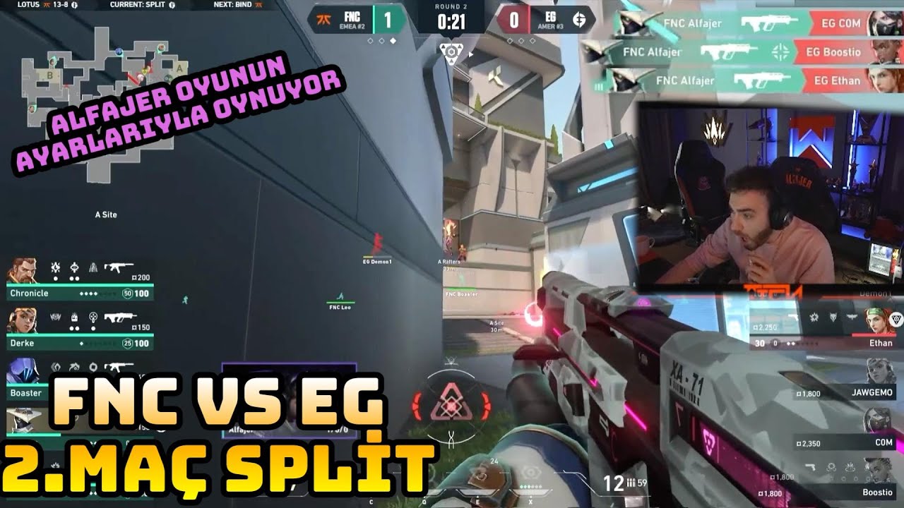 WTCN- FNATIC vs EVIL GENIUSES 2.MAÇ SPLİT