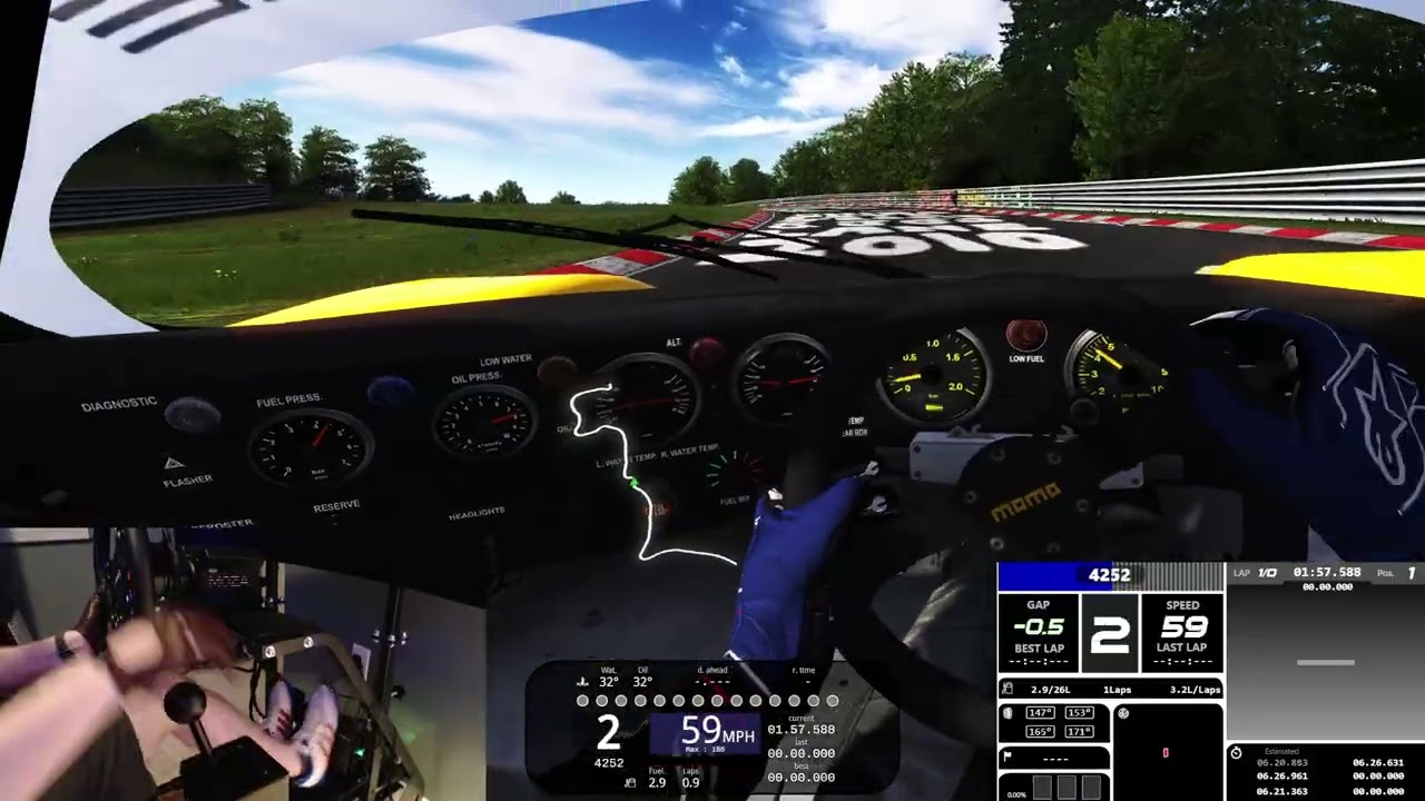 NordXP Server Nordschleife Tourist - Porsche 962C Shorttail - 6:26.592