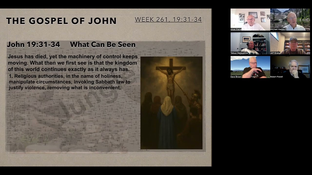 The Gospel Of John Week 261