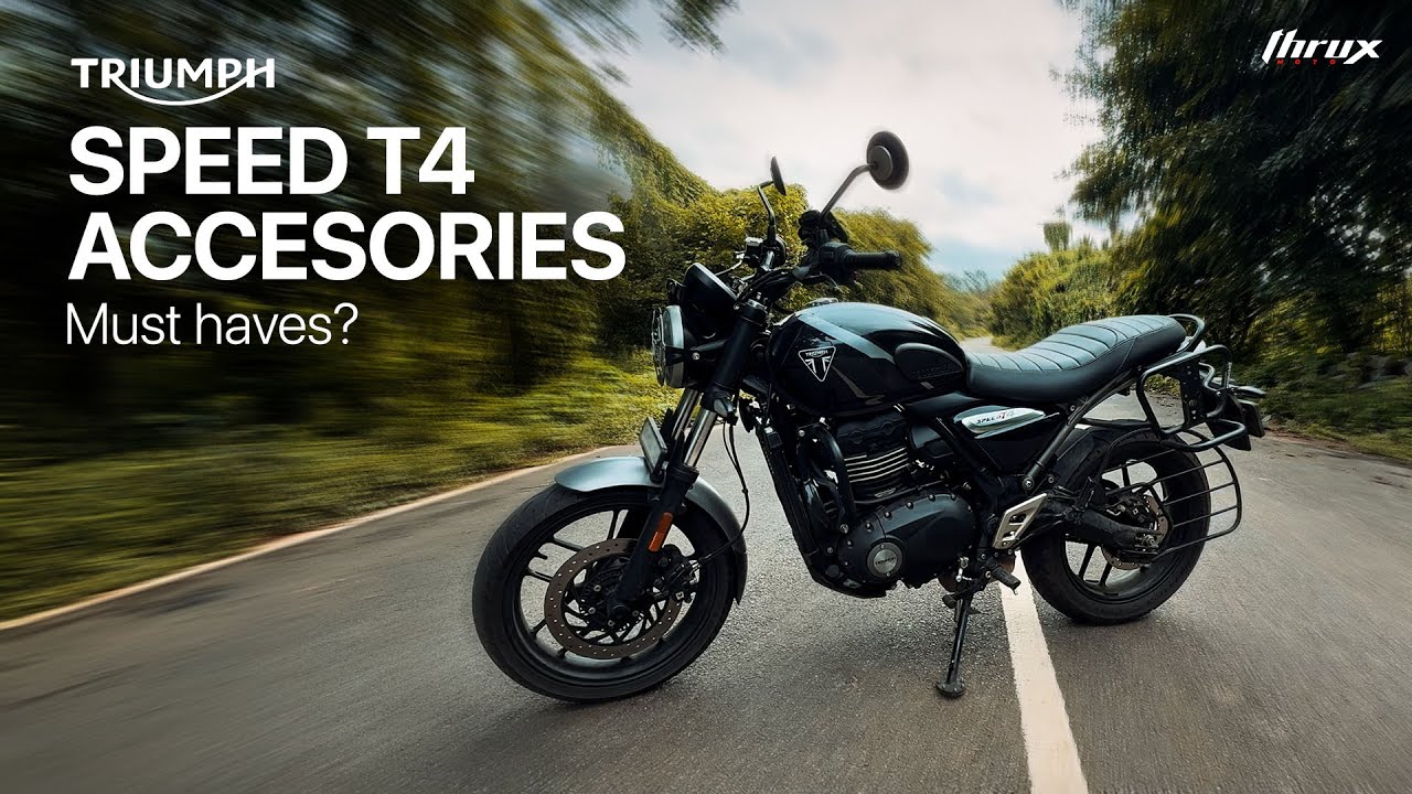 Аксессуары и необходимые вещи для Triumph Speed ​​T4 | Thrux Moto