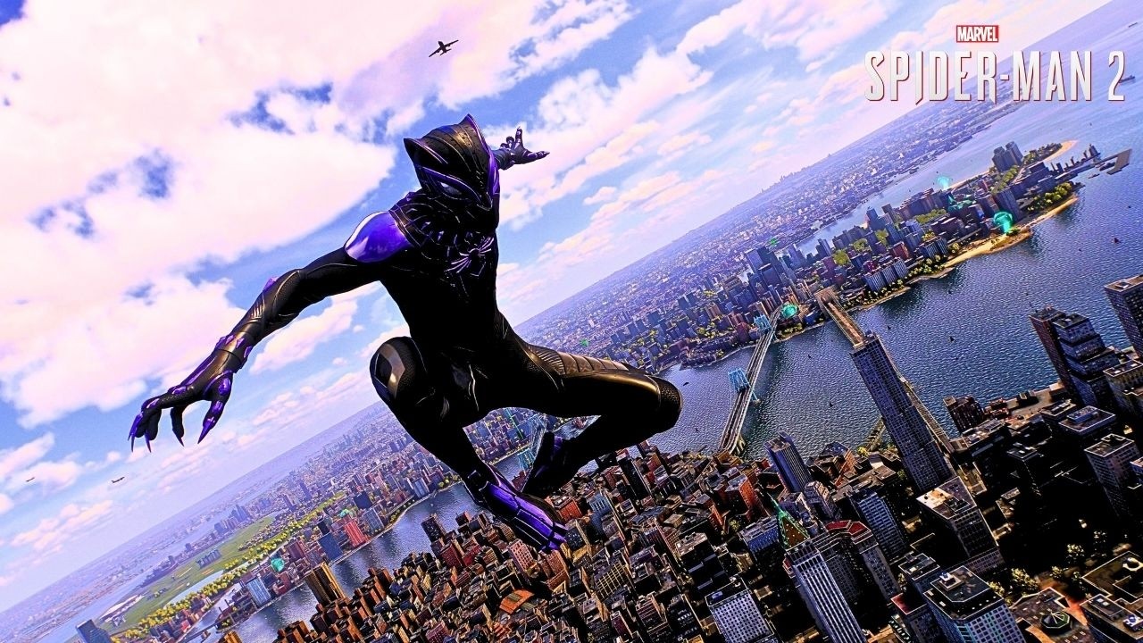 Spider-Man 2 Miles Morales Forever Suit Free Roam And Combat Gameplay | Hunters And Symbiote Nests