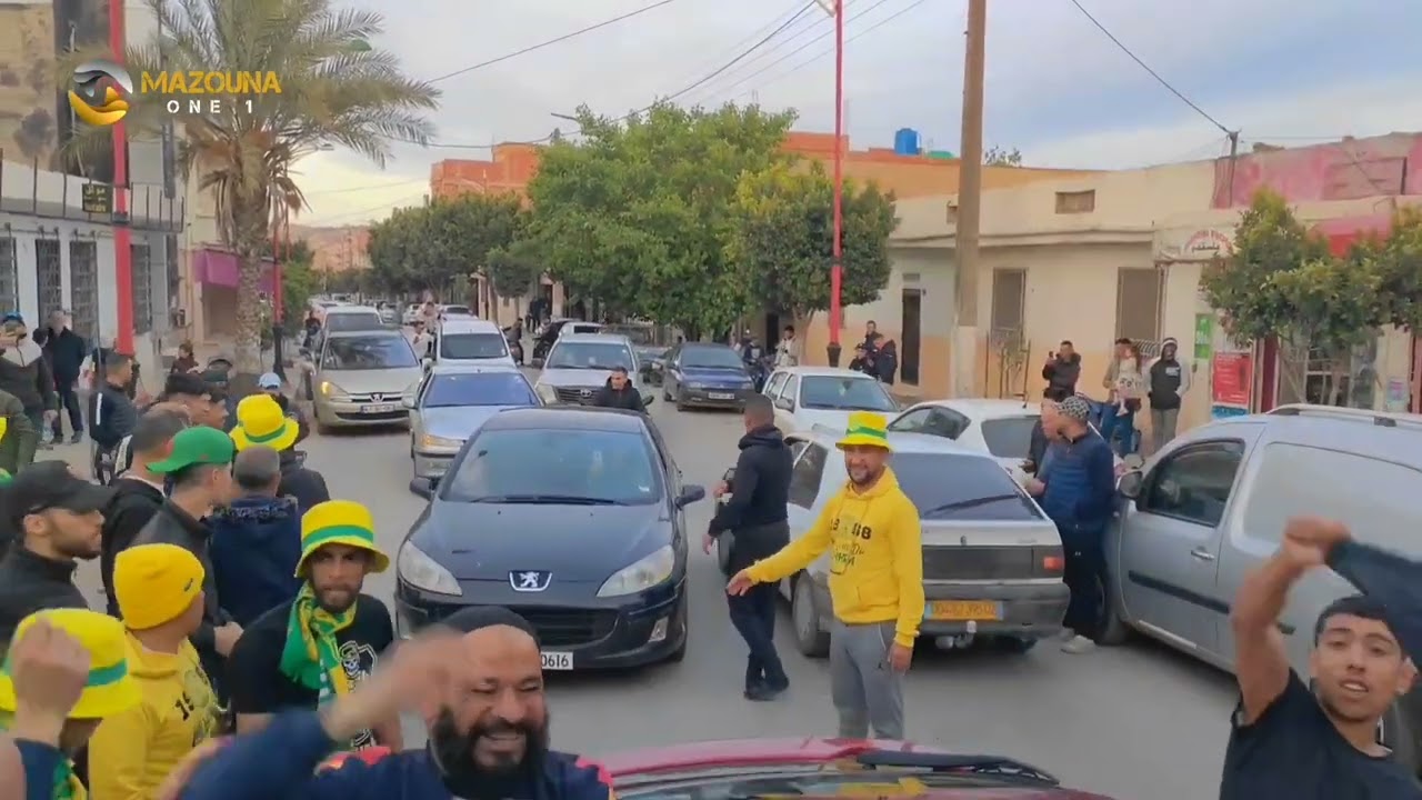 أنصار #شباب_مازونة أنصار #إتحاد_سيدي_آمحمد_بن_علي  خاوة خاوة 🤝 ماشي عداوة ، بكل روح رياضية