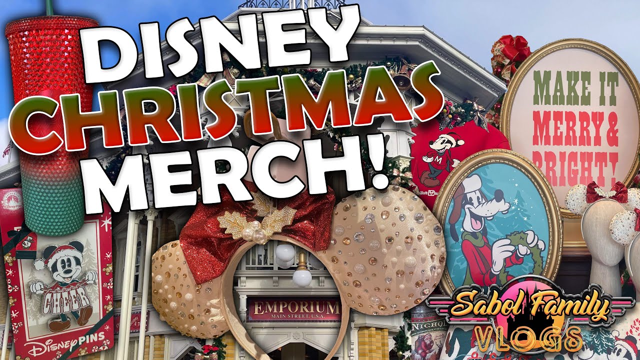 FIRST LOOK! NEW 2022 DISNEY WORLD CHRISTMAS MERCHANDISE! Holiday Shopping Magic Kingdom! 11/1/22