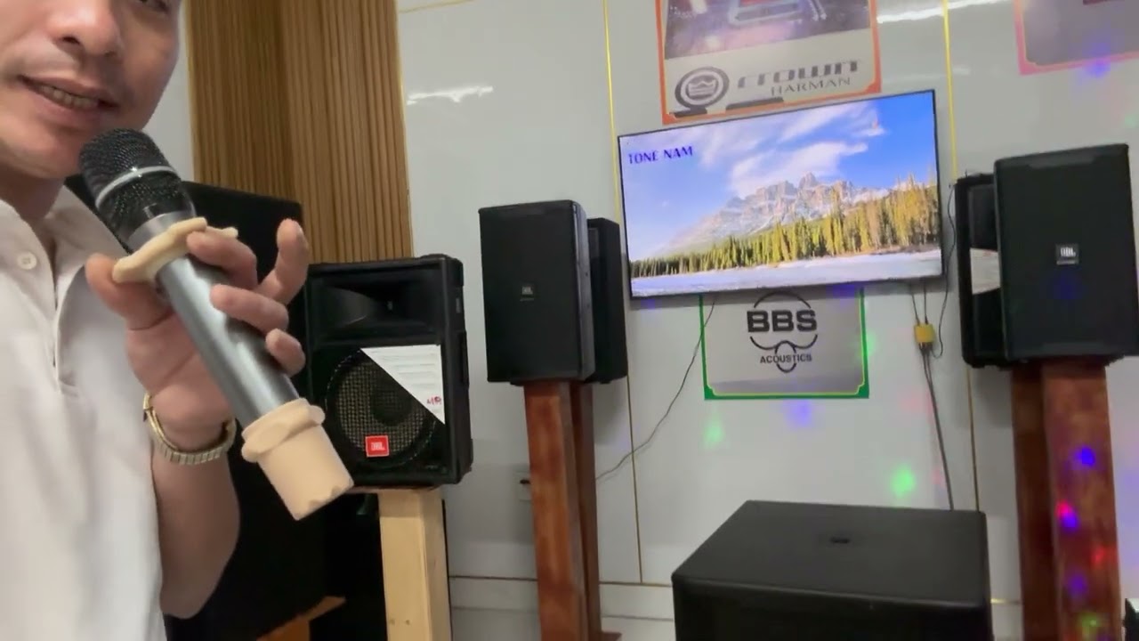 JBL Kp 6010 + súp 6018S . Karaoke 🎤. Nghe nhạc cực hay lh 0973495429
