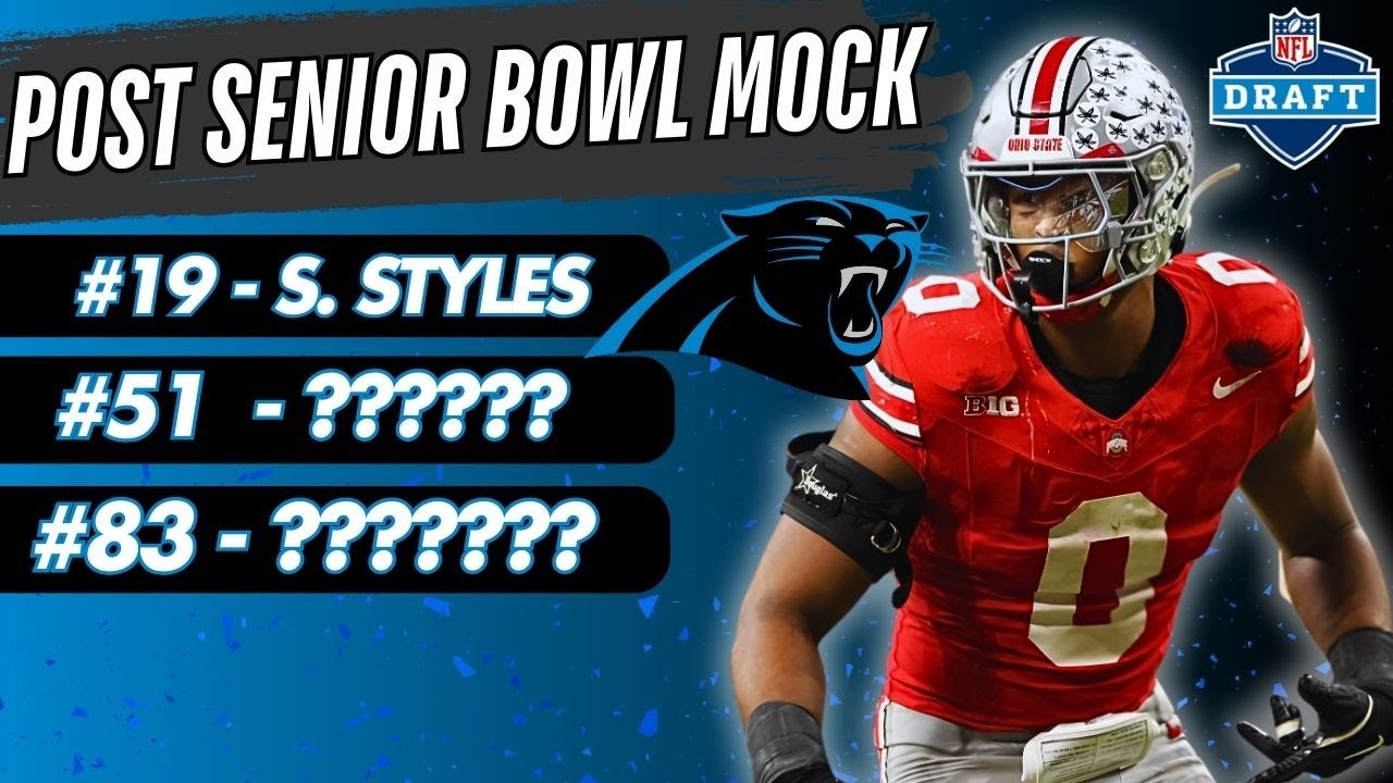 Carolina Find Their Alpha On Defense | 2026 Panthers Mock 1.0