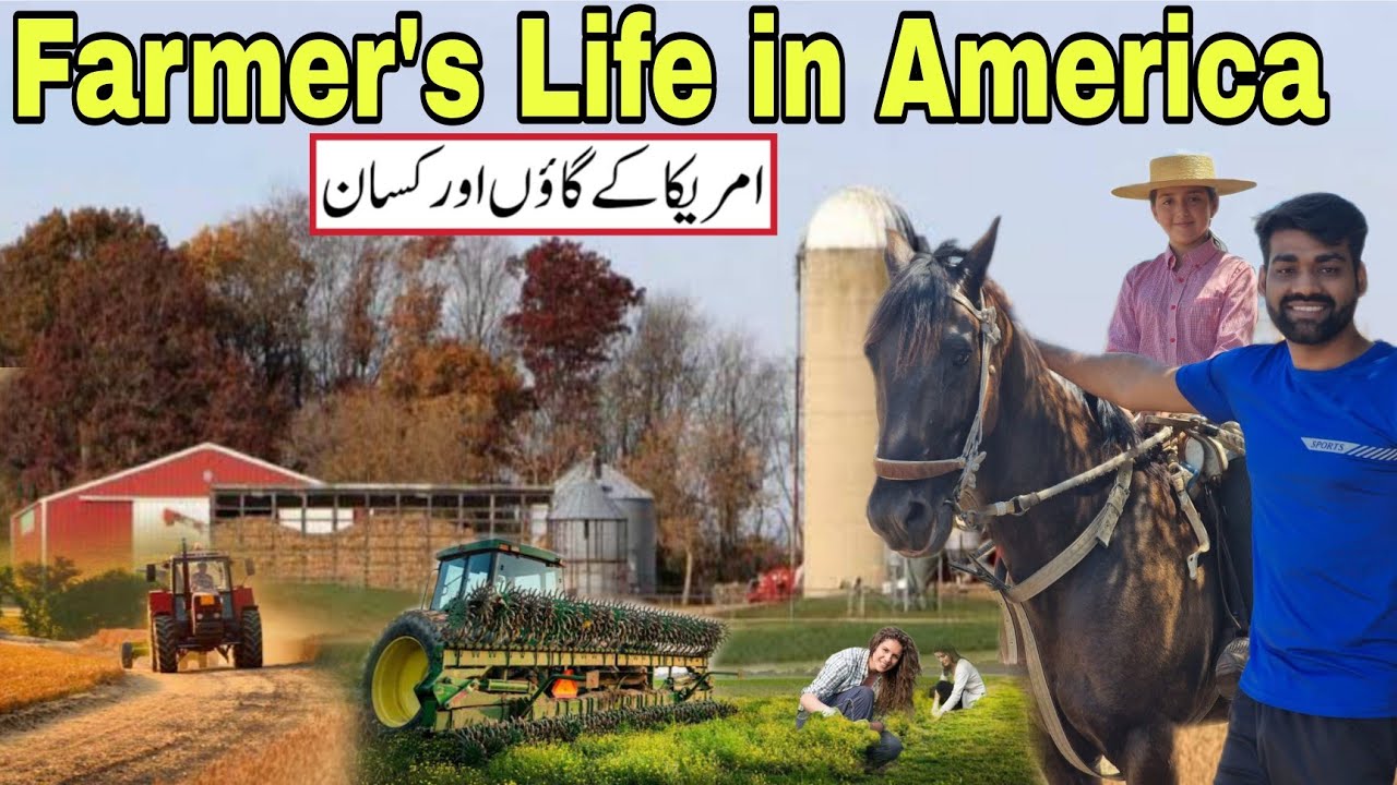 American Farmer Life and Farm House Tour | America village life  | Village of America